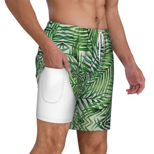 Traje de baño corto elástico de playa transpirable para hombre 3