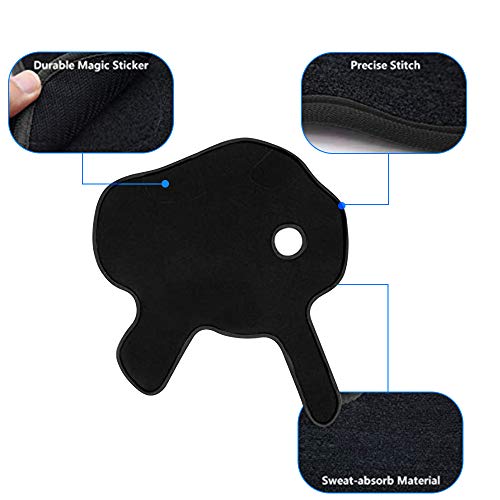 image for MuiSci Exercise Bike Frame Sweat Guard Wrap, Keeps Frame Dry and Free 