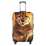 Occasions applicables : convient pour diverses occasions de voyage, telles que les vacances, les voyages d'affaires, etc. Cette housse de bagage à imprimé léopard est spécialement conçue pour les valises avec une poignée supérieure située au centre