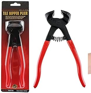 PRICE BEATER Pro Ceramic Tile Nipper, Tile Cutter/Nipper/Plierile Cutting Pliers Professional 8"Tile Cutter 200mm/8 inch Professional Hand Tile Snipper Working Tool Heavy Duty