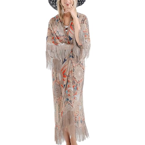 Kimonos para mujer ideales para la playa y tardes de verano