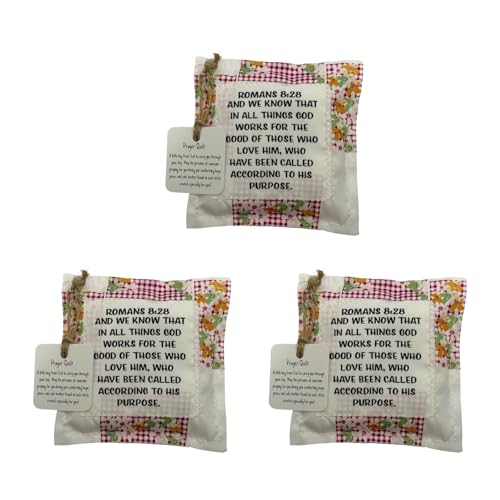 Inspirational Blessing Bag with Crosses Motifs Designed for Services Prayer Meetings and Daily Encouragement Creative Little Clo