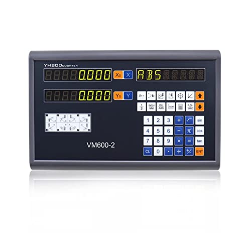 Kit de Escala Lineal Digital VM600-2 para Torno y Fresadora miniatura 1