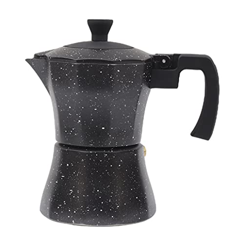 MAURY'S CAFFETTIERA MAXI STONE CON FINITURA EFFETTO PIETRA (3 Tazze)