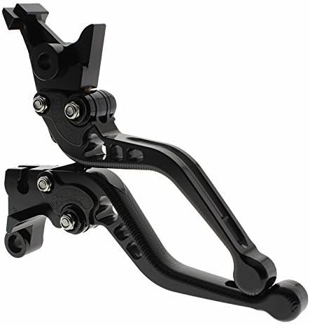 Motorcycle 3D Texture Aluminum Short Brake Clutch Levers Compatible with YZF R1 R1M R1S 2015-2020,YZF R6 2017-2020