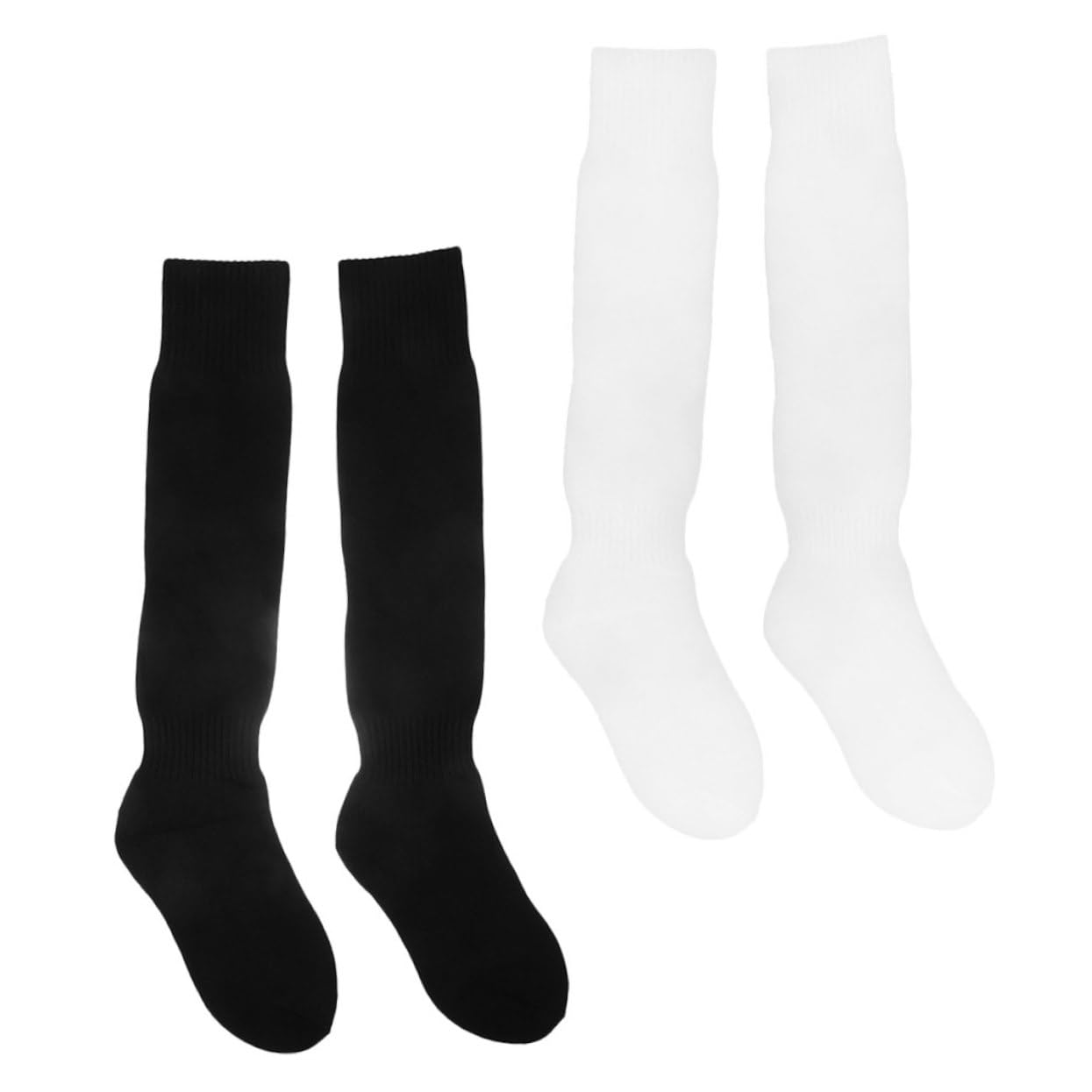 BRIGHTFUFU Comfortable Sports Stockings Elastic Soccer Socks for Kids Teens Baseball Softball Football
