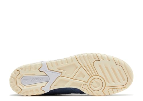 New Balance 550 Men's Sneaker's, Arctic Grey/Vintage Indigo/Macadamia Nut, Size 7.54