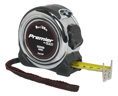 Mètre ruban professionnel 8 m Sealey SMT8P outil mesure chantier
