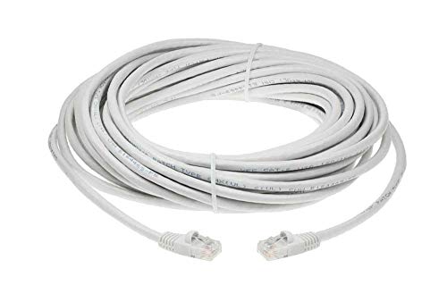 Cable de red Ethernet Cat6 30.48 m blanco SF Cable miniatura 1