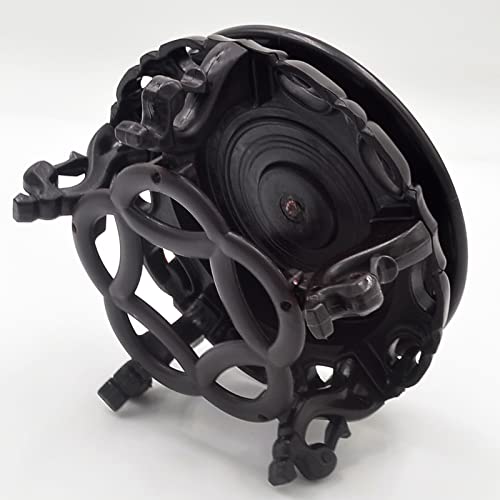 Juanxian Oriental Furniture Vase Stand Fishbowl Stand Fishbowl Teapot Vase Base Stable Home Decoration Display Stand(4.7 in) - Image 4