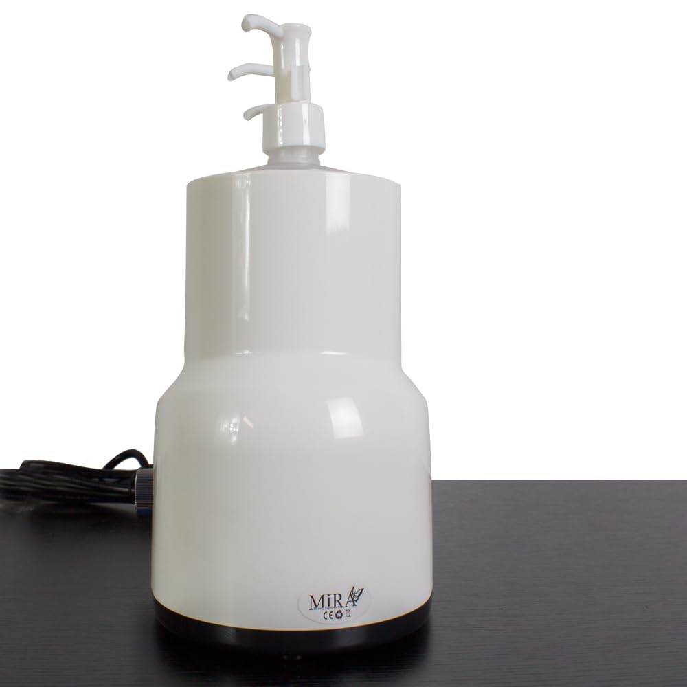 SCALDA OLIO PER MASSAGGI PROFESSIONALE, PER TRATTAMENTI CORPO SCALDA OLIO TRIPLO RISCALDANTE + 3 CONTENITORi DA 250 ml, ESTETICA CERETTA E SPA