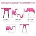 4E's Novelty 2 Pink Flamingos Yard Decorations - Extra Large 24