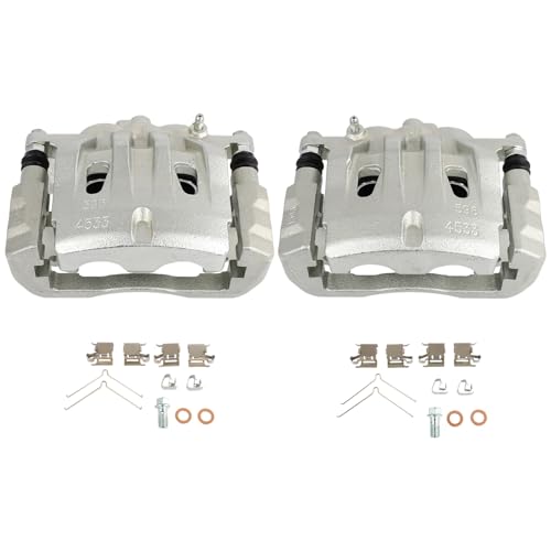 Image of SCITOO Front Driver & Passenger Disc Brake Calipers 19B3352 19B3353 For Lexus For NX200t 2015-2017,For Lexus For NX250 2022-2024,For Lexus For NX300 2018-2021,With Bracket 2PCS