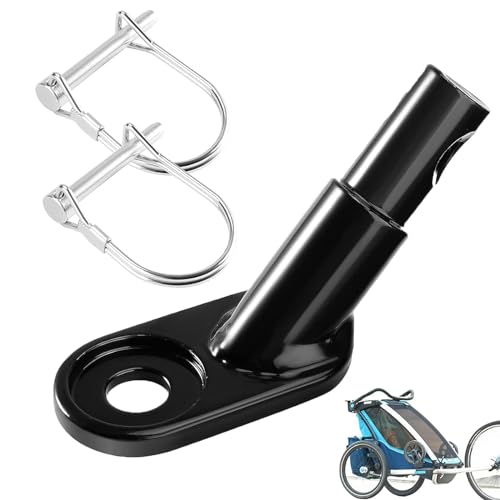 Achsenadapter 3/8 Fr Fahrradanhnger Kupplung  Edelstahl  Steckachsen-Adapter Anhngerkupplung Zubehr