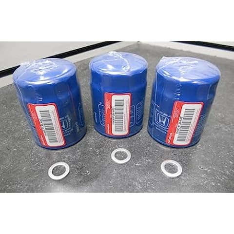Honda/Acura Engine Oil Filter Set of 3 Cover