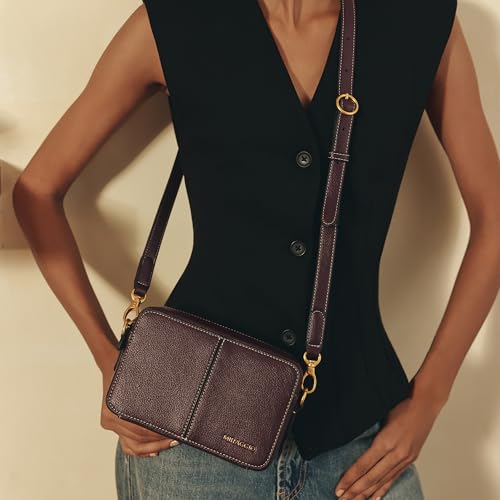 Image of Miraggio Andy Crossbody Bag For Women | Stylish Sling Bags With Adjustable & Detachable Strap | Solid Sling Bag For Casual Everyday Look