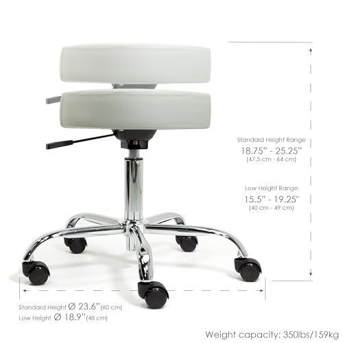 Tabouret de massage EARTHLITE avec roulettes de qualité supérieure - 2