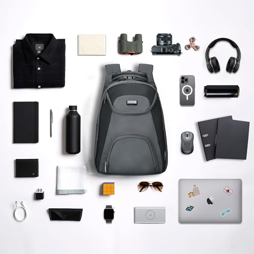 Image of HARISSONS Axis Business Travel Laptop Backpack | 35L | Fits 15.6 inch Laptop | 1000D PU-Coated Polyester | Office, Travel & Work Commute