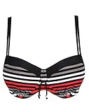 Prima Donna Swim, Balconette Bikini-Oberteil gefüttert mit Bügel, Hollywood 4005416 (85D, red Carpet)