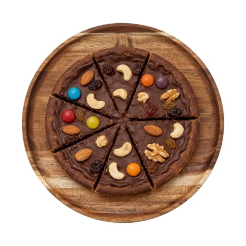 �ؐ��g���C ? 13.5x13.5x1.5cm ���E���h�v���[�g�A�V�R�؎d�グ�A���炩�ȕ\�ʂ̖h�������f�B�X�v���C |�L�b�`���A���r���O���[���A�R�[�q�[�e�[�u���A���X�g�����o�[�p�̃T�[�r���O�{�[�h�Ɛ���オ�����G�b�W