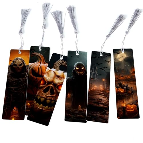 Marque-page Halloween Festif pour Lecture d'Automne Cosy