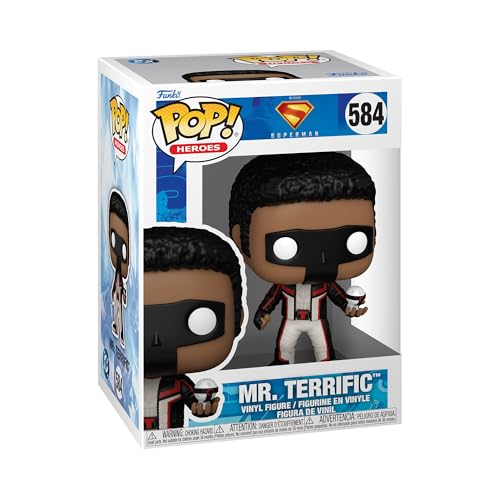 Funko Pop! Movie: Superman (2025) S2 – Mr. Terrific - Figura de Vinilo Coleccionable - Idea de Regalo - Mercancia Oficial - Juguetes para Niños y Adultos