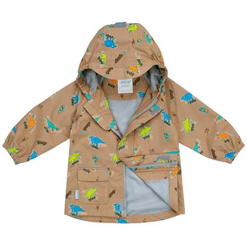 Image of JAN & JUL Waterproof Rain Jacket, Raincoat with Hood for Girls and Boys