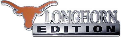 Texas Longhorn Edition ABS Chrome Auto Emblem