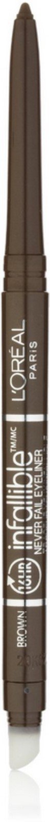 LOreal ParisInfallible Never Fail Eyeliner Brown 531 0 008 oz Pack of 4