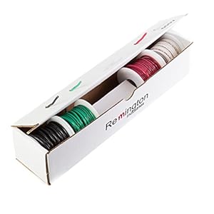 Remington Industries 12SLDTHHNKIT25 12 AWG Gauge Solid Thhn Wire Kit, 25' Length Each, 0.119" Diameter, 600 Volts, Building Wire