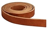 Premium Hermann Oak Harness Leather Strap, 3/4