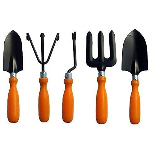 Profound Gardening Tool Set of 5 Piece- Digging Fork, Weeder, Hand Cultivator, Big Hand Trowel, Small Hand Trowel (B0C1TDHP5Y) Amazon Price History, Amazon Price Tracker