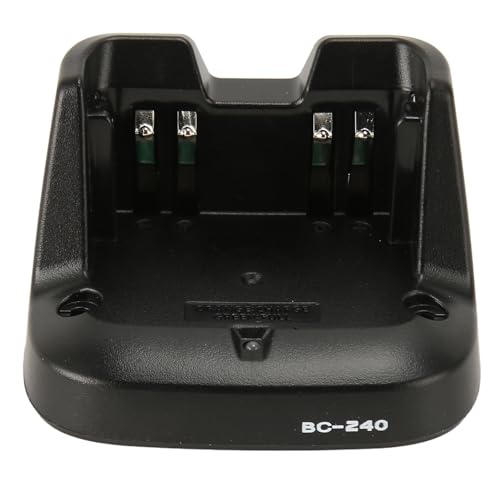 Walkie Talkie Desktop Charger, 2 Way Radio Charging Base for Icom IC V86 IC U86 298 BP298, Fast and Efficient Charging with Indicator Light - US Plug