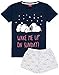 Snoopy Pyjamas Ladies Damen Top Long- oder Kurze Bottoms-Optionen Navy PJs XL