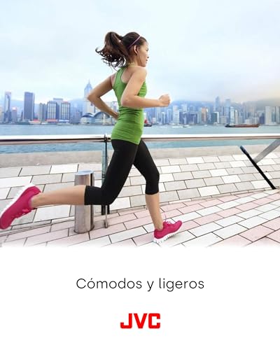 Miniatura 6 de Jvc Ha-Eb75-An-U. Auriculares Deportivos Con Gancho Regulable. Ajuste Seguro 5 Posiciones. Resistente A Salpicaduras. Sonido Potente Con Graves. Cable 1,2m Forma De L Compatible Con Smartphone.