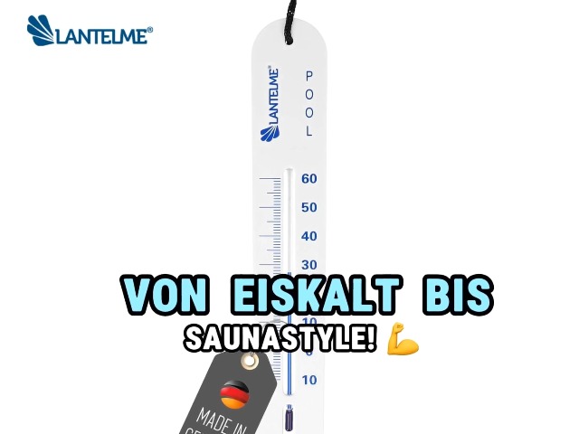 Lantelme Kälbertränke Thermometer Temperatur Analog bis 80°C mit Markierungen | Kalb Tränkethermometer Kunststoff 24cm x 3,3cm | Temperaturmessung Kälber Kälbermilch für Viehzucht Landwirtschaft Lantelme Kälbertränke Thermometer Temperatur Analog bis 80°C mit Markierungen | Kalb Tränkethermometer Kunststoff 24cm x 3,3cm | Temperaturmessung Kälber Kälbermilch für Viehzucht Landwirtschaft