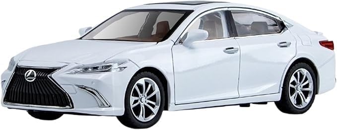 Image of Lexus ES300 1:24 Model Car with Box, Zinc Alloy Pull Back Toy car with Sound and Light for Kids Boy Girl Gift [Colors as Per Stock] (Lexus ES300)