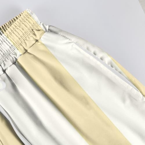 Travel Pants Women Casual Boho Print Elastic High Waist Drawstring Pockets Palazzo Trousers Flowy Beach Wide Leg Pants4