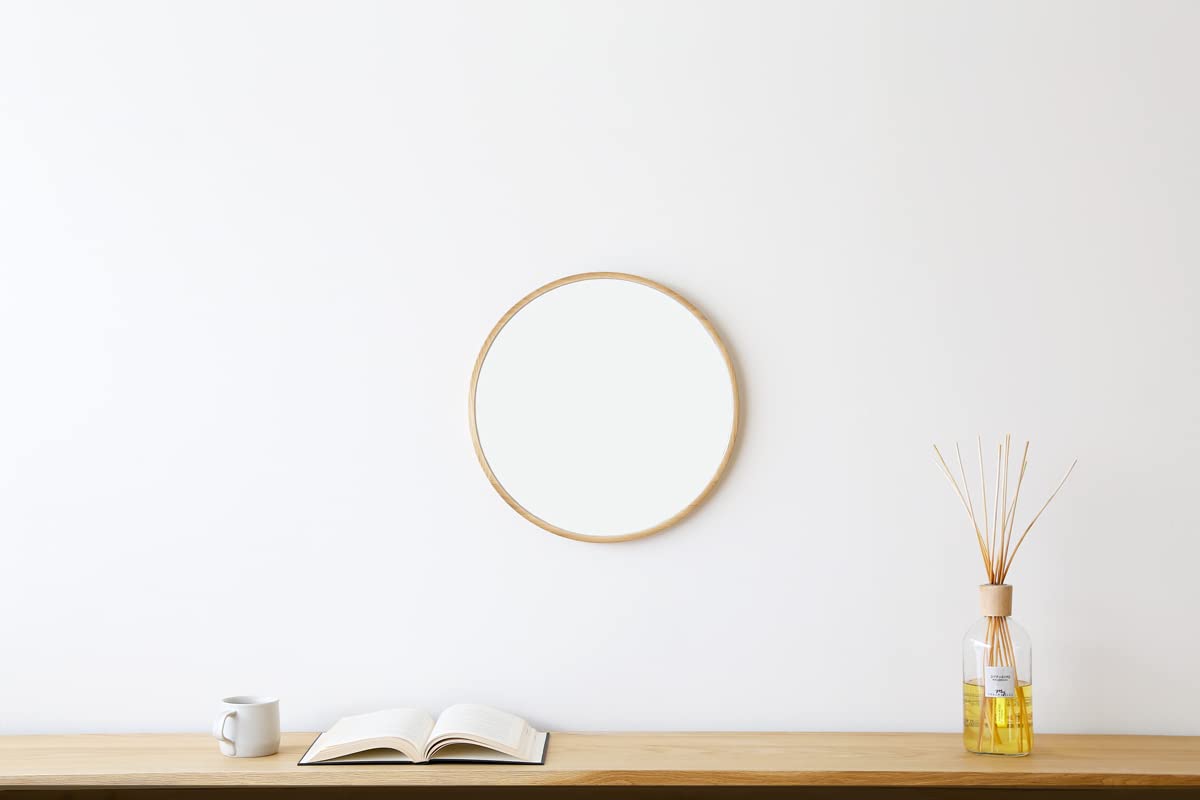 Amazon.co.jp: 高野木工 PLAIN MIRROR プレーン ラウンドミラー