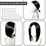 Zoom IMG-2 founsho parrucca nero uomo capelli Zoom IMG-2 founsho parrucca nero uomo capelli