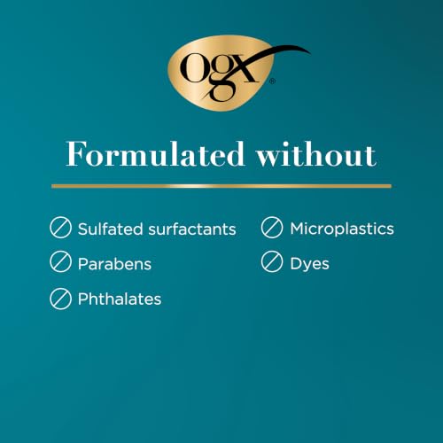 Image of OGX Renewing + Argan Oil of Morocco Shampoo & Conditioner Set, Damage Repairing Shampoo & Conditioner Helps Strengthen & Repair Dry, Damaged Hair, Sulfate-Free Surfactants, 13 fl. Oz, 2 Pack