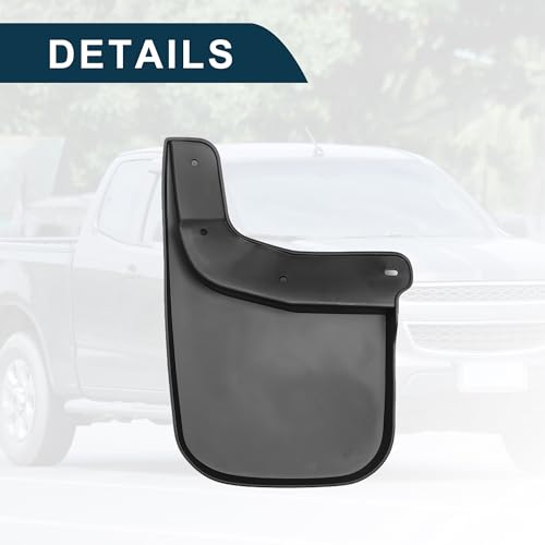 Image of Mud Flap Splash Guard for Chevrolet Colorado 2015-2022 Durable | Front & Rear Side Mudflaps with Mount Accessor 1 Set