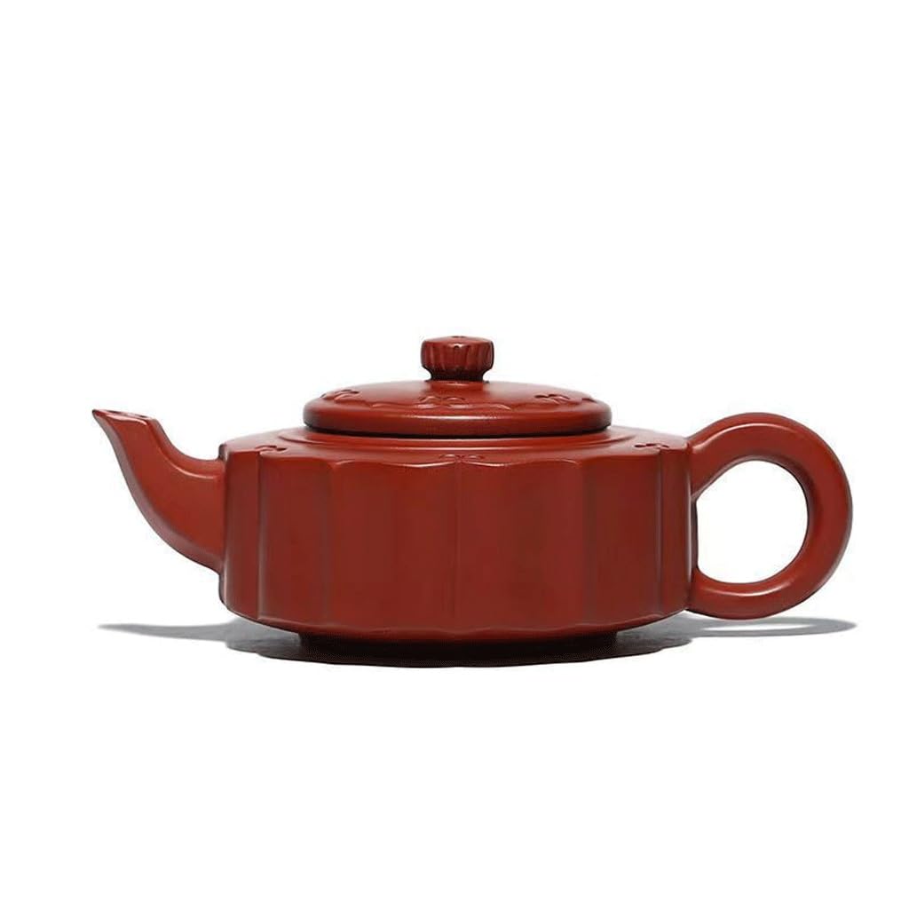 Théière en argile violette Xishi faite main, l'excellence du thé Pu'er