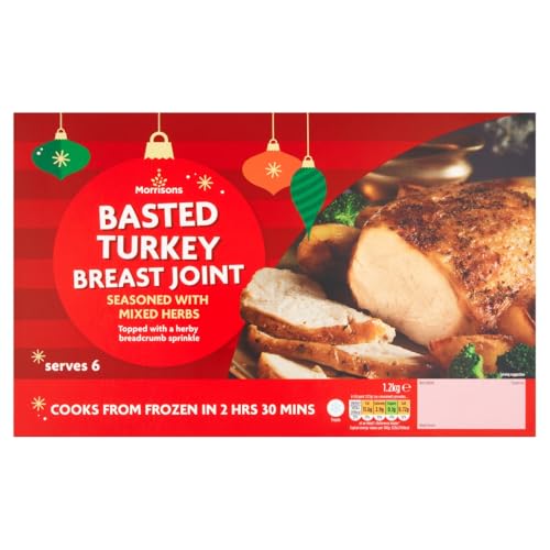 Morrisons Basted Boneless Turkey Breast Joint 1.2kg