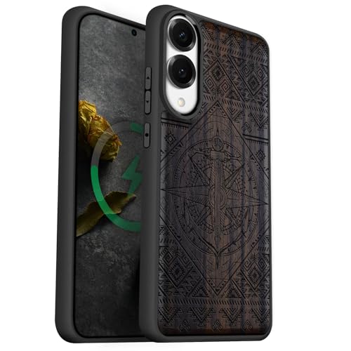 Étui Bois Samsung S25 Edge Style Naturel et Design