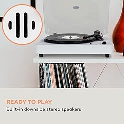 Auna Platine Vinyle Bluetooth, Tourne Disque Vinyle USB avec Haut parleur, Tourne-disques Audio Vinyle 33 tours, Chaine… - Les Beatles, Paul McCartney, John Lennon, RIngo Starr, George Harrison Auna Platine Vinyle Bluetooth, Tourne Disque Vinyle USB avec Haut parleur, Tourne-disques Audio Vinyle 33 tours, Chaine… – Image 2