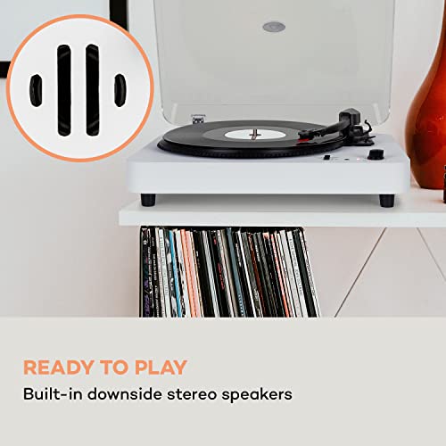 Auna Platine Vinyle Bluetooth, Tourne Disque Vinyle USB avec Haut parleur, Tourne-disques Audio Vinyle 33 tours, Chaine… - Les Beatles, Paul McCartney, John Lennon, RIngo Starr, George Harrison Auna Platine Vinyle Bluetooth, Tourne Disque Vinyle USB avec Haut parleur, Tourne-disques Audio Vinyle 33 tours, Chaine… – Image 3