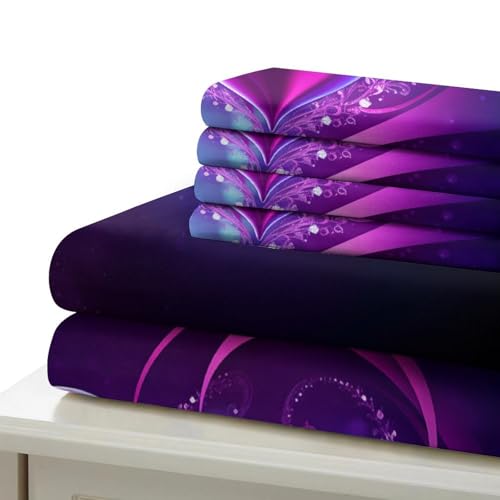 Housse de couette hypoallergénique 135x200 microfibre résistante