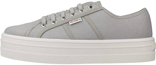 victoria shoes basket lona plataforma