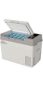 Amazon.co.jp: KEEPJOY 車載冷蔵庫 24L ポータブル冷蔵庫